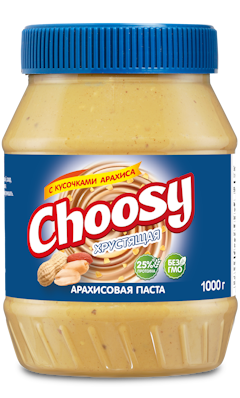 С кусочками арахиса
